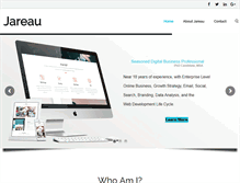 Tablet Screenshot of jareau.com